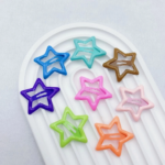 Jepit Rambut Bentuk Bintang 5PCS Warna Warni untuk Wanita - Dusty - Image 3