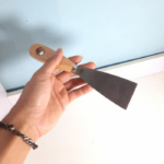 Kape Plat Gagang Kayu Alat Konstruksi Meratakan Dempul Tembok Bangunan - 3 - Image 4