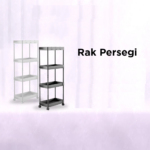 Rak Dapur Plastik Persegi 3-4 Susun Hemat Tempat dan Praktis - 3 Susun Putih - Image 2