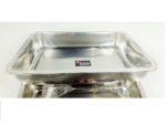 Baki Stainless Cekung Baking Tray Alat Saji Pemanggang Variasi Ukuran - XL - Image 9
