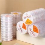 Tali Karet Senar Bening Import Elastis DIY Aksesoris Gelang - 0.4 - Image 4