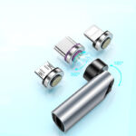 Kepala Charger Magnetik 7 Pin 3A Fast Charging Praktis - Micro - Image 4