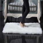 Keset Bulu Lembut Halus Empuk Mudah Dicuci Lucu Aesthetic Menyerap Air - Hijau - Image 8