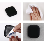 Bantalan Pelindung Pengaman Pengganjal Penahan Pintu Dinding Tembok - Abu - Image 2