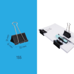 Binder Clip Klip Penjepit Kertas File Berkas Perlengkapan Kantor - 155 - Image 7