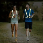 Rompi Safety Proyek Karet Elastis Guard Reflective Belt V - Hijau - Image 3