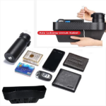 Organizer Rak Botol Jepit Jok Mobil Console Front Seat Car Box
