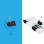 Binder Clip Klip Penjepit Kertas File Berkas Perlengkapan Kantor - 111