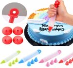 Alat Dekorasi Kue Silicone Icing Pen Spuit Suntikan Cream Cake Praktis - Image 3