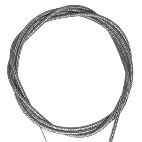 Kabel Gas Motor Variasi Panjang Serat Carbon Untuk Semua Jenis Motor - Silver