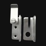 Grendel Kait Slot Pintu Geser Stainless Kuat dan Tahan Karat - Image 2