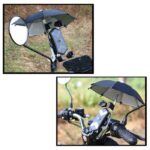 Payung Mini Pelindung Ponsel Pada Motor Multifungsi - Image 3