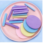 Spons Facial Stick Kentang Seaweed Wool Pembersih Kulit Wajah Praktis - Biru - Image 5