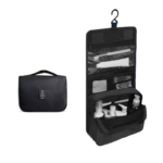Travel Bag Storage Tas Penyimpanan Multifungsi Banyak Sekat Waterproof - Hitam