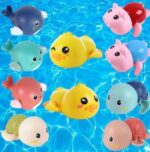 Mainan Mandi Bayi Berenang Bergerak Lucu, Teman Mandi Anak Seru - KURA-KURA - Image 3