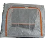 Kotak Penyimpanan Lipat Serbaguna Mainan dan Pakaian Double Zipper - Orange 66L