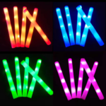 Tongkat Lightstick Foam LED Supporter Konser Festival Glow Busa Spon - Putih - Image 2