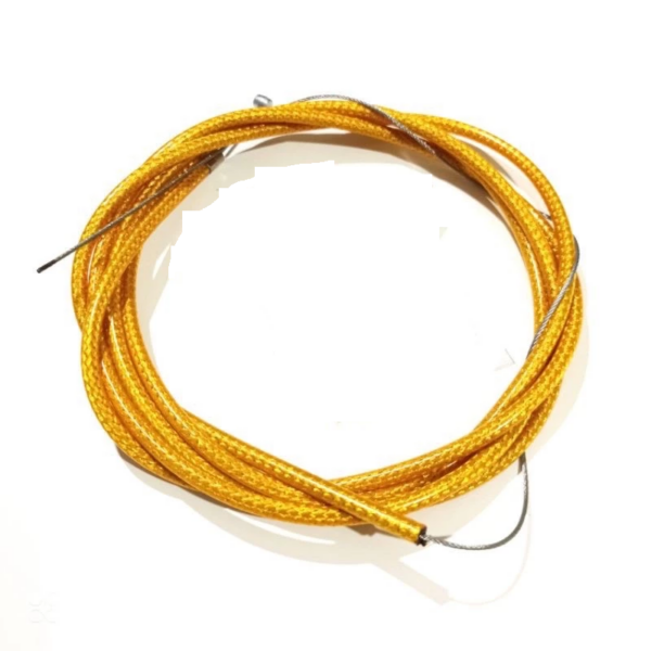 Kabel Gas Motor Variasi Panjang Serat Carbon Untuk Semua Jenis Motor - Gold