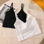 Tanktop Bra Wanita Casual Import Tali Punggung Terbuka Slim Fit - Putih - Image 7