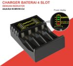 Alat Pengisi Daya Baterai Isi Ulang 4 Slot Fast Charging - Image 2
