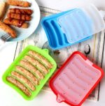 Cetakan Sosis DIY 6 Lubang Silikon Food Grade aman untuk Makanan Bayi - Image 5
