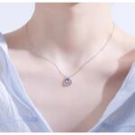 Gelang Titanium Alloy Wanita Korean Style Motif Planet Cantik Elegan - Planet Biru - Image 7