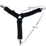 Penjepit Sprei 1 Set Isi 4 pcs Anti Geser Jepitan Pengait Adjustable - Image 7