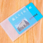 Card Cover Kartu ATM SIM KTP Kartu Nama Transparan Plastik Pelindung - Image 7