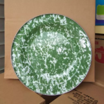 Piring Jadul Desain Motif Klasik Enamel Brilik Legend Multifungsi - Image 2