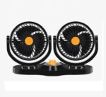 Kipas Pendingin Mobil V-303 / V-304 Car Cooling Double Headed Fan 360 - V-303 - Image 9