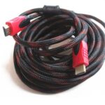 Kabel HDMI to HDMI 3 5 Meter Full HD TV Monitor STB Nylon Versi Terbaru - 5 Meter - Image 6