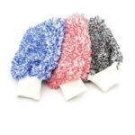Sarung Tangan Cuci Kendaraan Microfiber Wash Mitt Ala Korea Lembut - Image 6