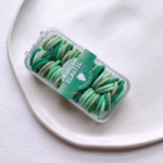 Kotak Ikatan Rambut Gaya Korea Kunciran Rambut Model Polos Warna Warni - Kotak Hijau - Image 8