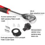 Set Kunci Shock Tool Kit Lengkap 46in1 Socket 1/4 " - Image 5