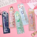 Alat Tulis Set Mini Stationary Set Pensil 5 in 1 Motif Karakter - W-18-13 - Image 4