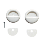 Tarikan Pintu Bulat PVC Kamar Mandi Handle Pegangan - Image 5