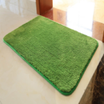 Keset Bulu Lembut Halus Empuk Mudah Dicuci Lucu Aesthetic Menyerap Air - Hijau - Image 5