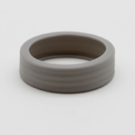 Cover Pelindung Roda Koper Silikon Reduksi Suara Perlindungan Tambahan - Abu