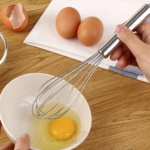 Pengocok Telur Stainless Kocok Adonan Kue Serbaguna Egg Whisk - Stainless