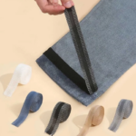 Pemendek Celana Tanpa Jahit Pant Edge Shorten Self Adhesive - Biru - Image 2