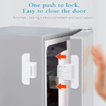 Stiker Gembok Tempel Kunci Pengaman Kulkas Pelindungan Anak Furniture - Image 4