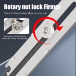 Pisau Cutter Besar Super Tajam 9 in 1 Stainless Steel - Image 4