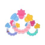 Mainan Rattle Genggam Kerincingan Teether Gigitan Empeng Bayi Baby Toys - Pink - Image 6