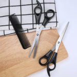 Gunting Sisir Sasak Set Alat Potong Rambut 3 in 1 Peralatan Styling - Image 7