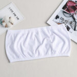 Kemben Seamless Tanpa Tali Desain Polos - Image 7