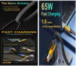 Kabel Data Metal 4 in 1 Efisien dan Multifungsi