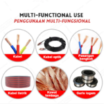 Tang Khusus Potong Kupas Kabel Dual Cable Cutting Kawat Listrik - Image 4