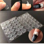Sticker Lem Kuku Palsu Fake Nails Kedap Air Gel Double Tap Praktis - 12 pcs - Image 6