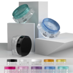 Pot Jar Cream Gel Bulat Wadah Travel Size Serbaguna Kosmetik Skincare - Putih - Image 4