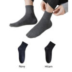 Kaos Kaki Pendek Pria Dewasa Polos Simple Kerja Fleksibel Kerja Sport - Navy - Image 3